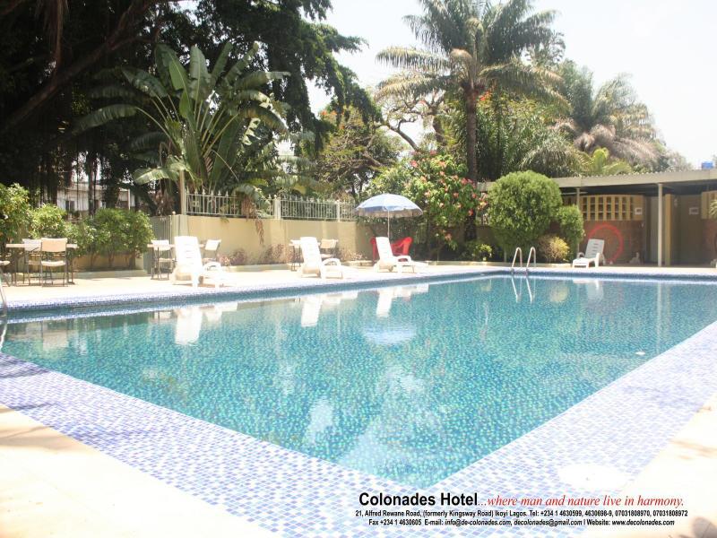 Colonades Hotel Lagos Exterior photo